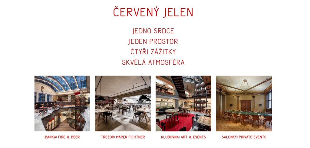 Soutěž o vouchery do pražské restaurace Červený Jelen