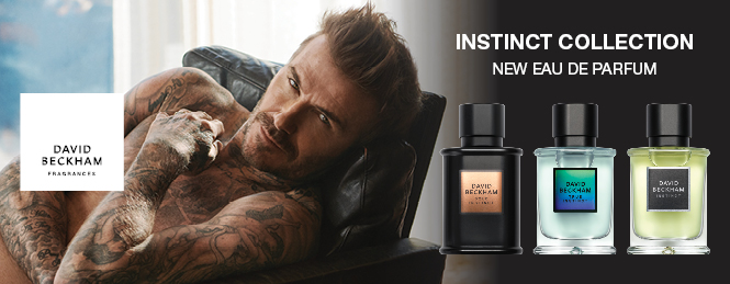 Nové parfémy David Beckham z řady Instinct