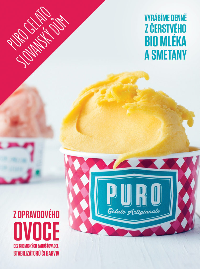 Dokonalá zmrzlina v centru Prahy: PURO Gelato Slovanský dům