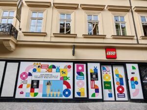 LEGO Store Praha Centrum na Příkopech – fotografie a podklady HMG / LEGO